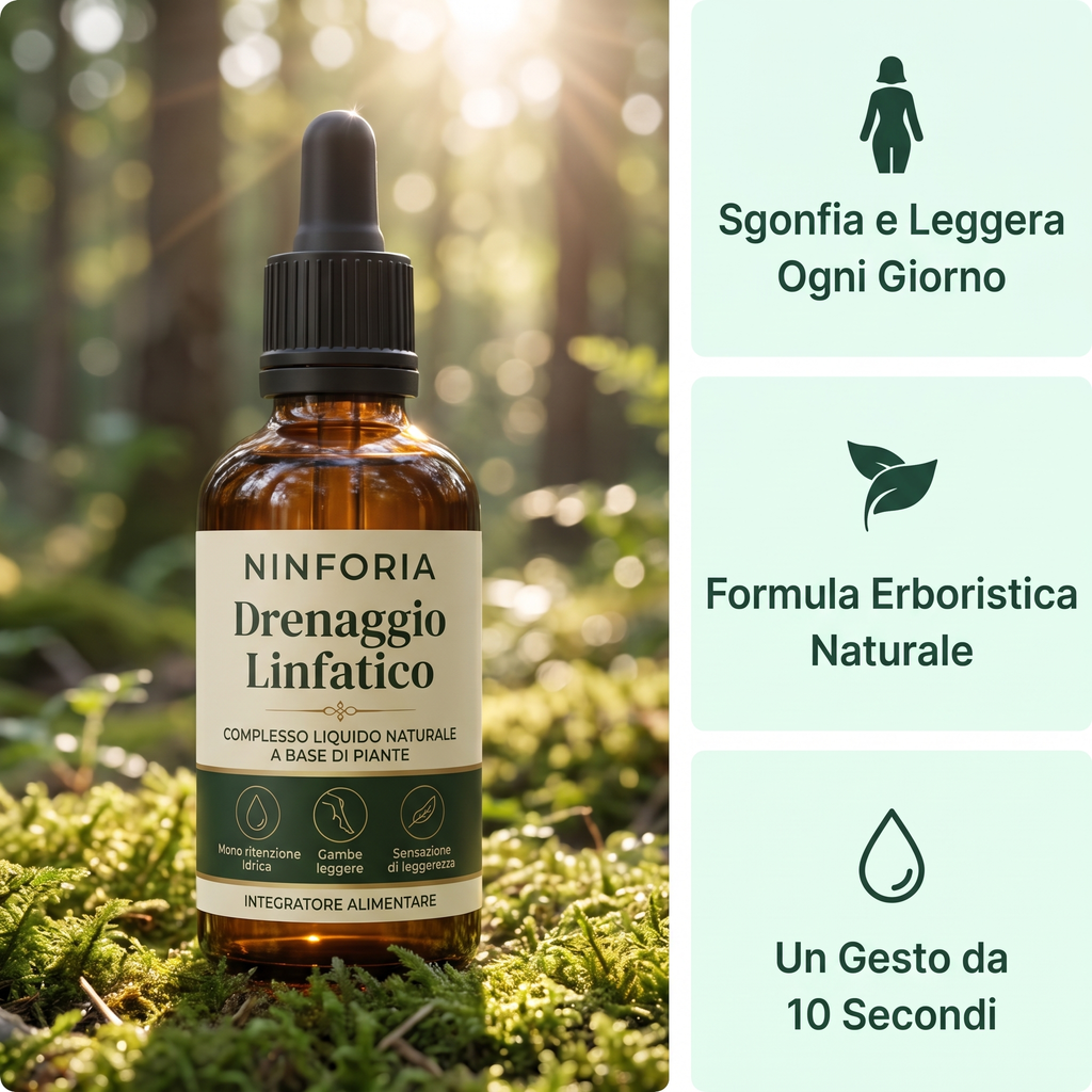 Ninforia® Gocce per il drenaggio linfatico