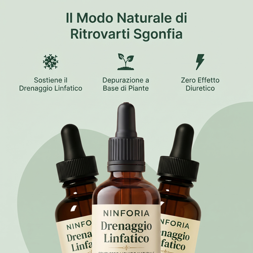 Ninforia® Gocce per il drenaggio linfatico